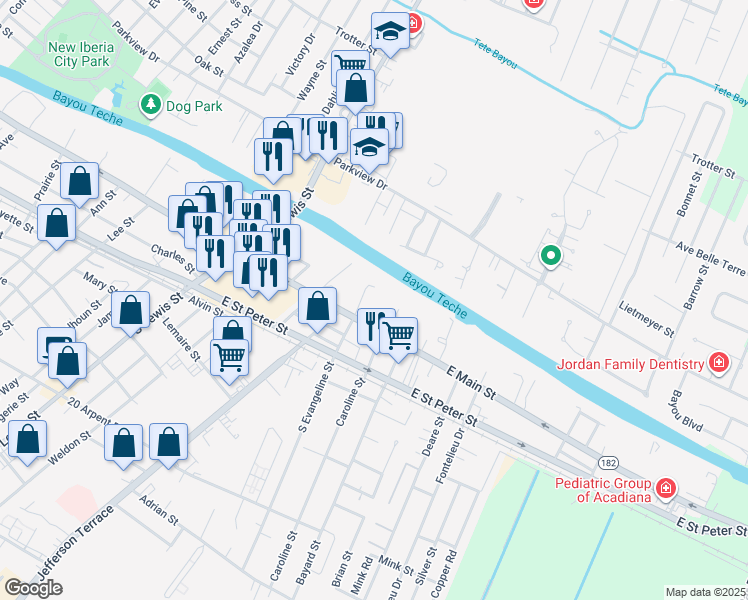 1312 East Main Street, New Iberia LA Walk Score