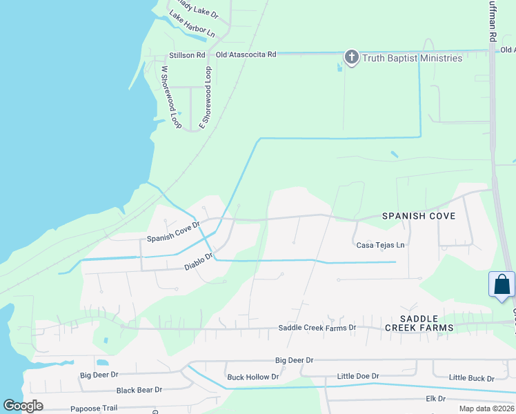 map of restaurants, bars, coffee shops, grocery stores, and more near 22211 El Matador Lane in Crosby