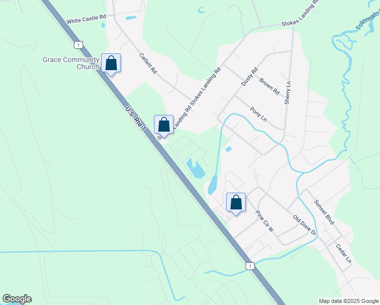 map of restaurants, bars, coffee shops, grocery stores, and more near 6600 U.S. 1 in St Augustine