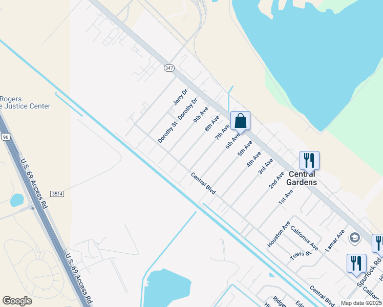map of restaurants, bars, coffee shops, grocery stores, and more near 136 7th Avenue in Nederland