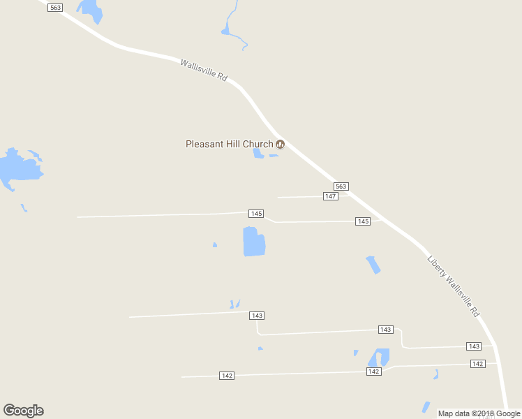 map of restaurants, bars, coffee shops, grocery stores, and more near 456 County Road 145 in Liberty