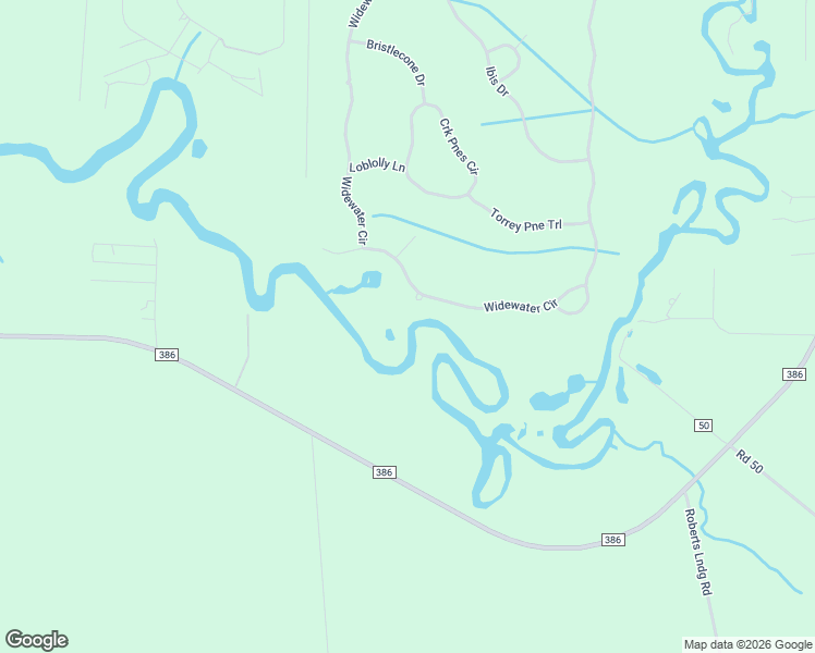 map of restaurants, bars, coffee shops, grocery stores, and more near 505 Widewater Circle in Wewahitchka
