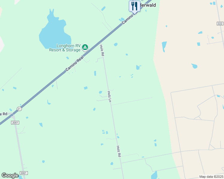 map of restaurants, bars, coffee shops, grocery stores, and more near 415 Holz Road in Niederwald