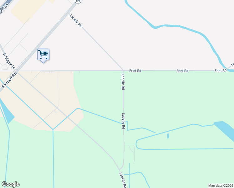 map of restaurants, bars, coffee shops, grocery stores, and more near 5990 Labelle Road in Beaumont