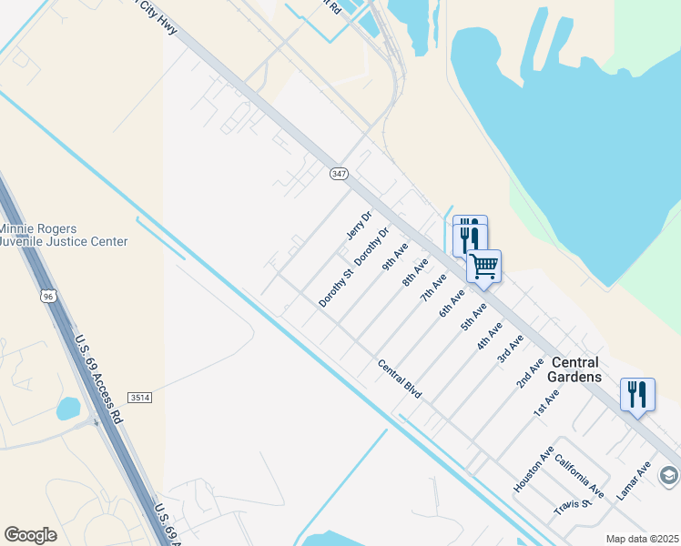 map of restaurants, bars, coffee shops, grocery stores, and more near 130 Dorothy Drive in Nederland