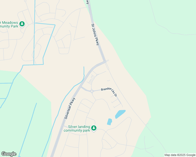 map of restaurants, bars, coffee shops, grocery stores, and more near Silverleaf Parkway in St. Augustine