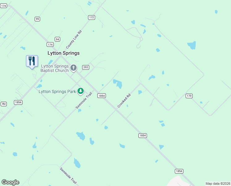 map of restaurants, bars, coffee shops, grocery stores, and more near 105 Crooked Road in Dale