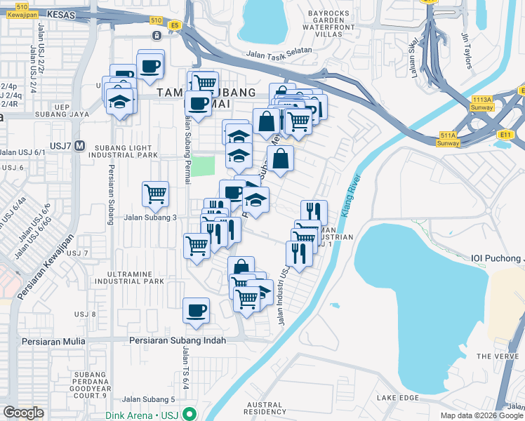 Jalan Usj 1 3m Subang Jaya Selangor Walk Score