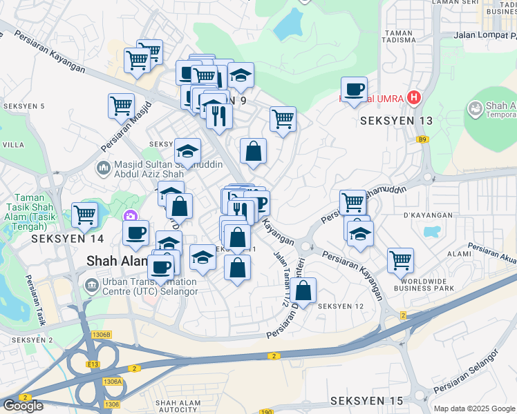 Persiaran Kayangan Shah Alam Selangor Walk Score