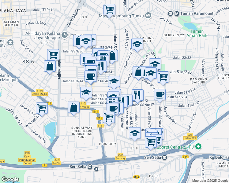 2 Jalan Ss 3 52 Petaling Jaya Selangor Walk Score