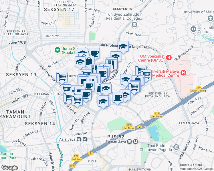 34 Jalan 12 15 Petaling Jaya Selangor Walk Score