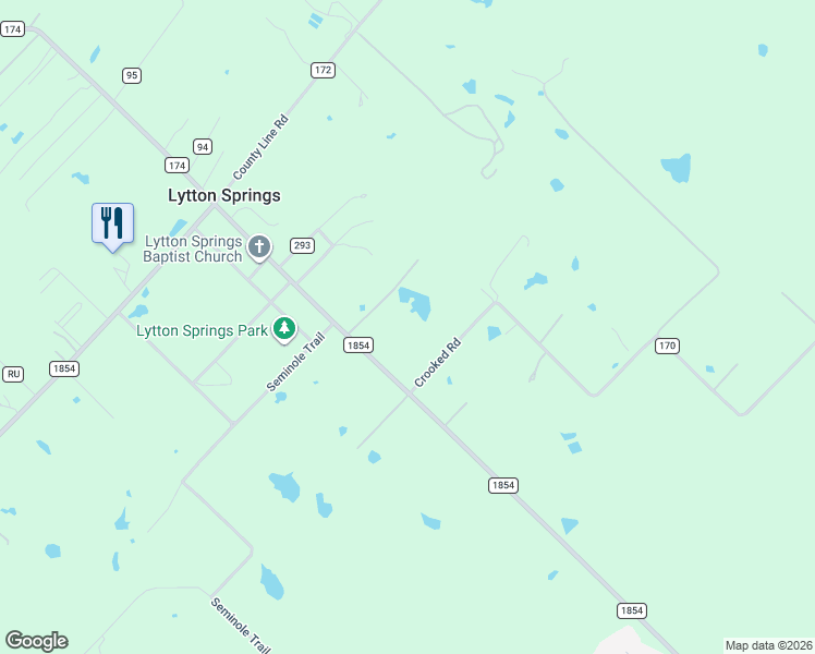 map of restaurants, bars, coffee shops, grocery stores, and more near 105 Crooked Road in Dale