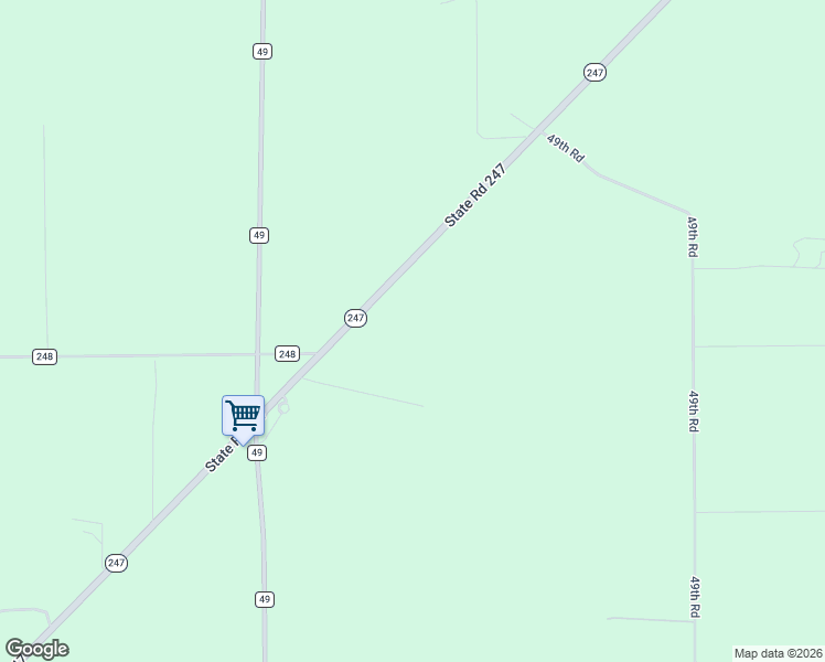 map of restaurants, bars, coffee shops, grocery stores, and more near 24672 Florida 247 in O'Brien