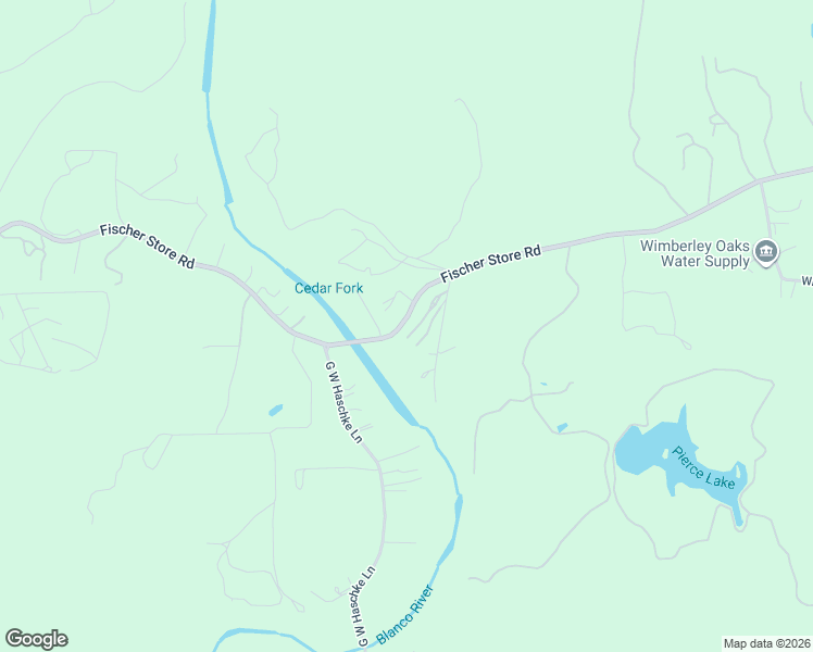map of restaurants, bars, coffee shops, grocery stores, and more near 3330 Fischer Store Road in Wimberley