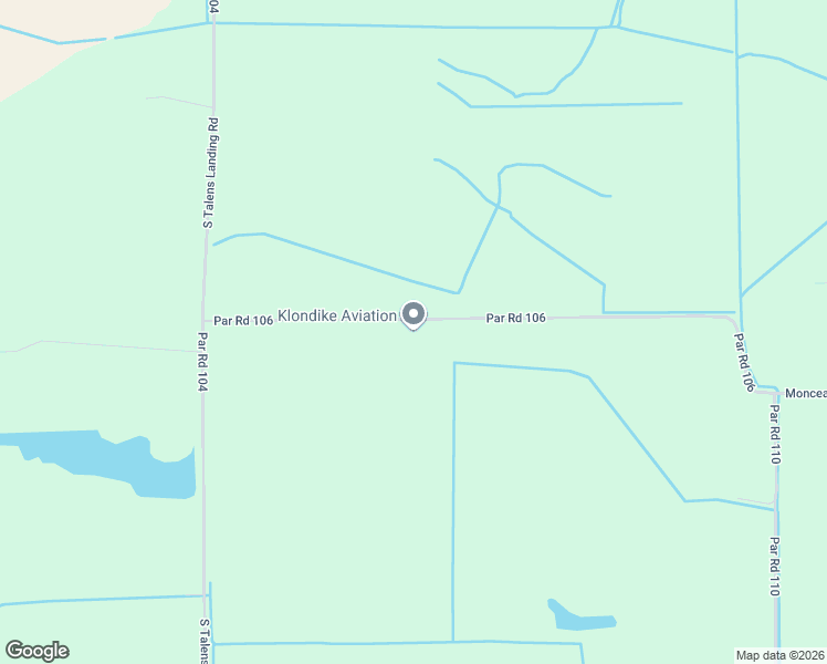 map of restaurants, bars, coffee shops, grocery stores, and more near 230 Par Road 106 in Gueydan