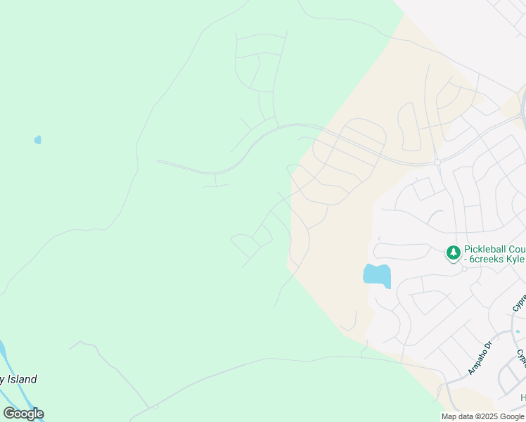 map of restaurants, bars, coffee shops, grocery stores, and more near 13 Cypress Road in Kyle