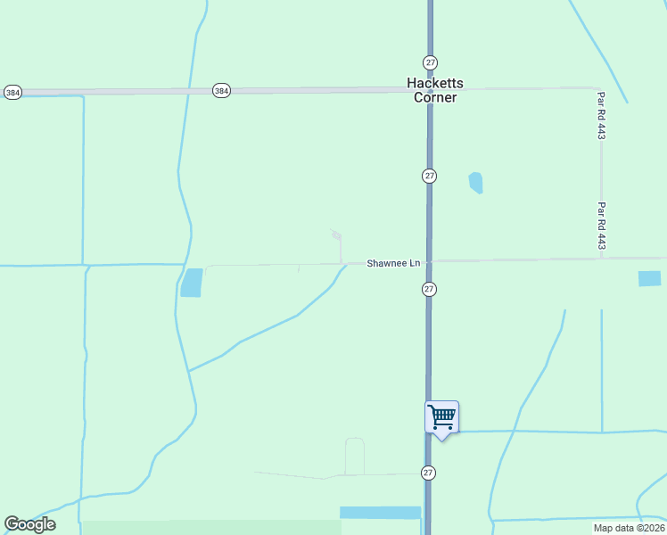 map of restaurants, bars, coffee shops, grocery stores, and more near 1059 Louisiana 27 in Bell City