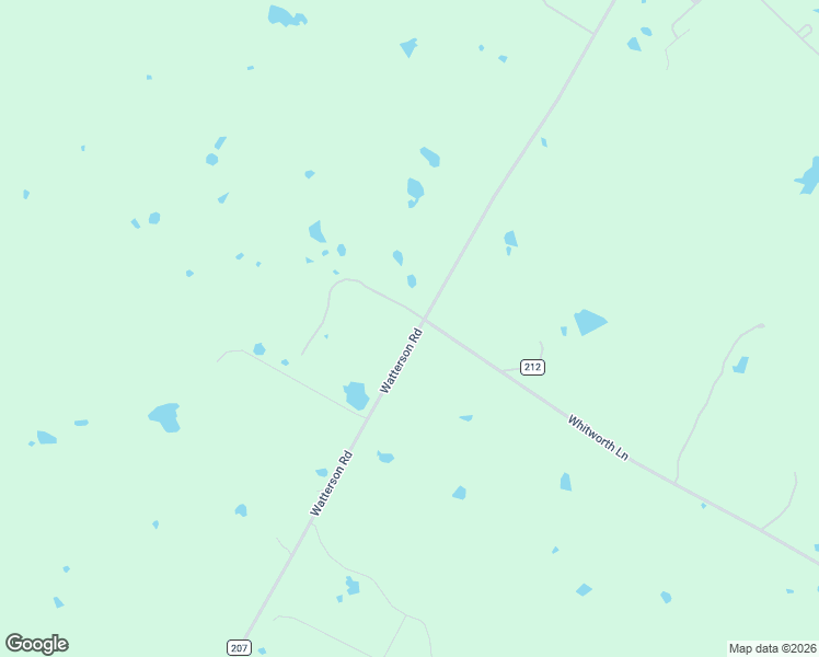 map of restaurants, bars, coffee shops, grocery stores, and more near 866 Watterson Road in Bastrop