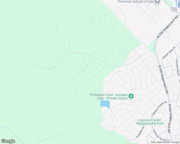 map of restaurants, bars, coffee shops, grocery stores, and more near 801 Jackson River Loop in Kyle
