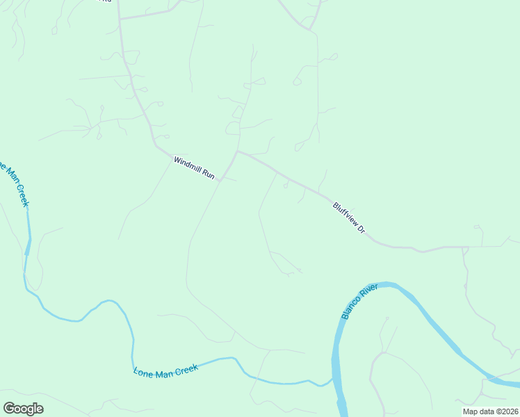 map of restaurants, bars, coffee shops, grocery stores, and more near 296 Hermosa Paloma in Wimberley