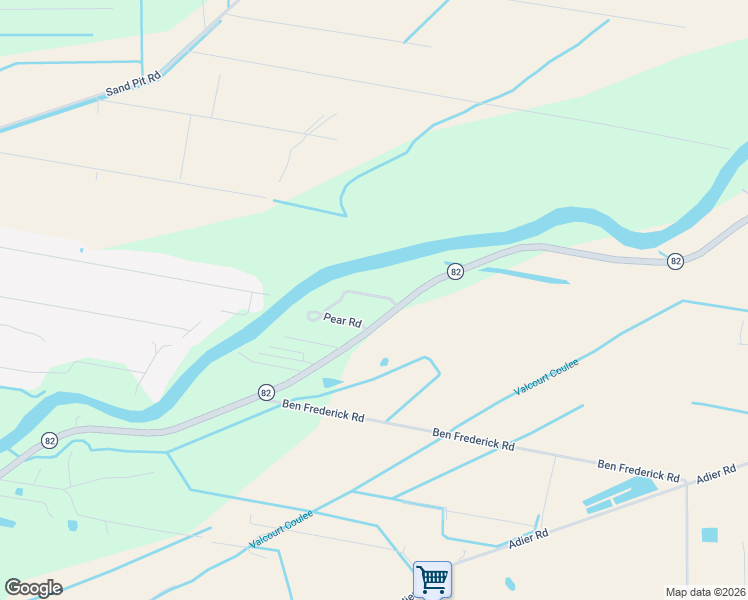 map of restaurants, bars, coffee shops, grocery stores, and more near 112-7806 Walnut Road in Abbeville