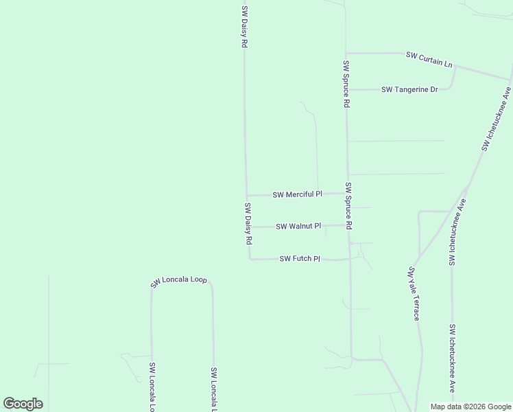 map of restaurants, bars, coffee shops, grocery stores, and more near 300 Southwest Merciful Place in Fort White