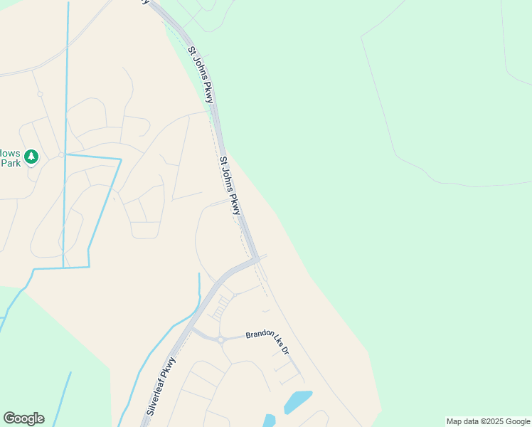 map of restaurants, bars, coffee shops, grocery stores, and more near Silverleaf Parkway in St. Augustine