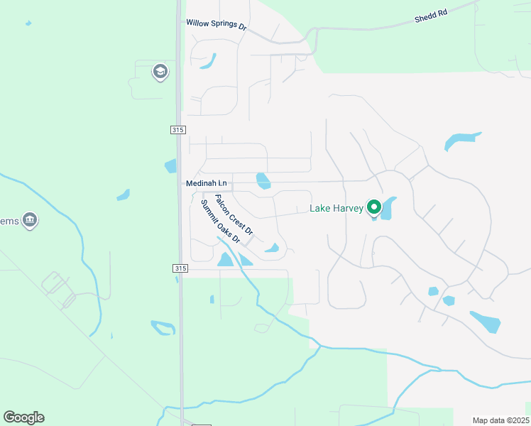 map of restaurants, bars, coffee shops, grocery stores, and more near 3251 Canyon Falls Drive in Green Cove Springs