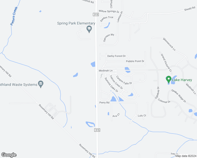 map of restaurants, bars, coffee shops, grocery stores, and more near 2308 Bonnie Lakes Drive in Green Cove Springs