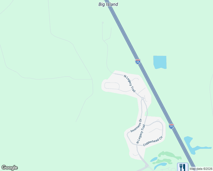 map of restaurants, bars, coffee shops, grocery stores, and more near 1395 Castle Pines Circle in St. Augustine