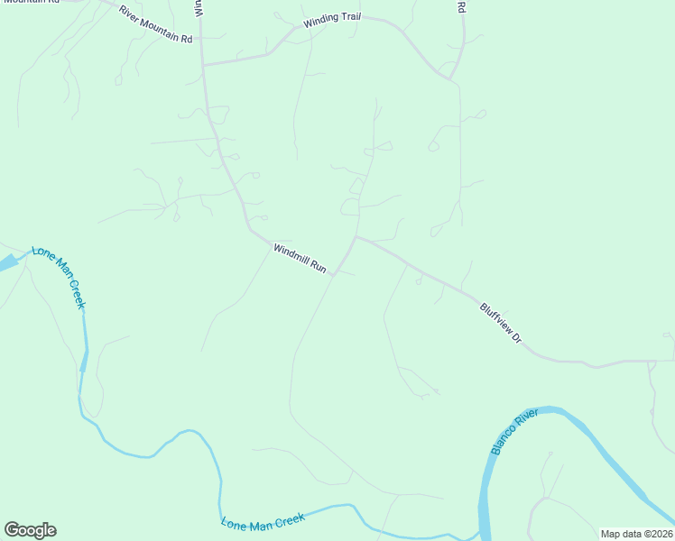 map of restaurants, bars, coffee shops, grocery stores, and more near 802 Water Park Road in Wimberley