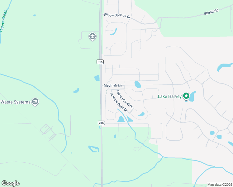 map of restaurants, bars, coffee shops, grocery stores, and more near 3456 Canyon Falls Drive in Green Cove Springs