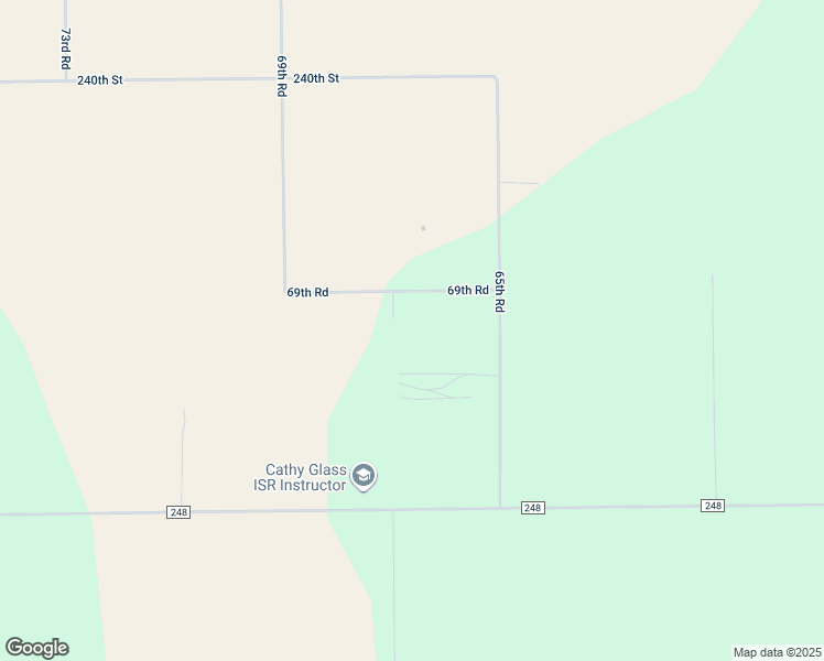 map of restaurants, bars, coffee shops, grocery stores, and more near 24433 69th Road in O'Brien