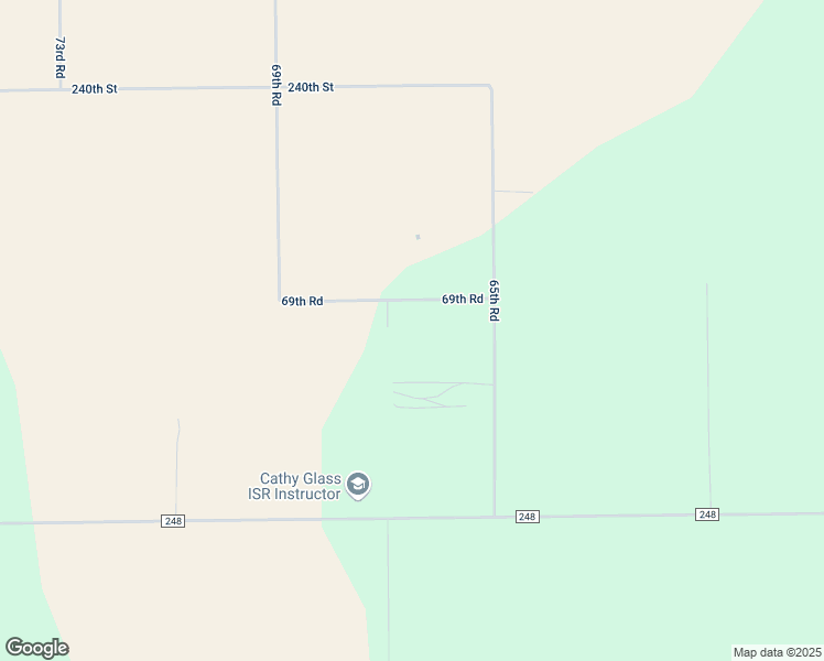 map of restaurants, bars, coffee shops, grocery stores, and more near 24433 69th Road in O'Brien