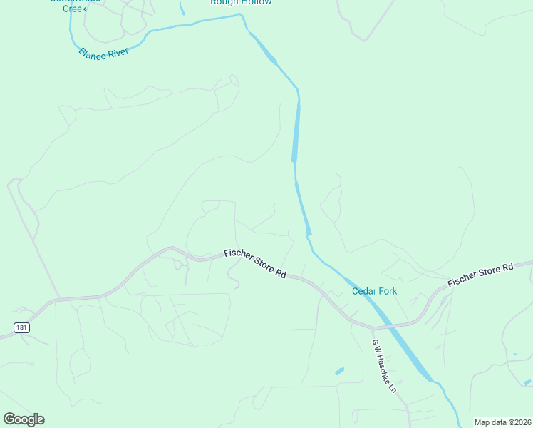 map of restaurants, bars, coffee shops, grocery stores, and more near 4358-4414 Fischer Store Road in Wimberley