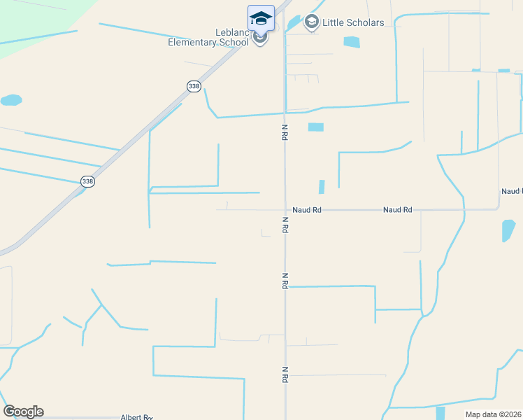 map of restaurants, bars, coffee shops, grocery stores, and more near 4601-4633 Naud Road in Abbeville
