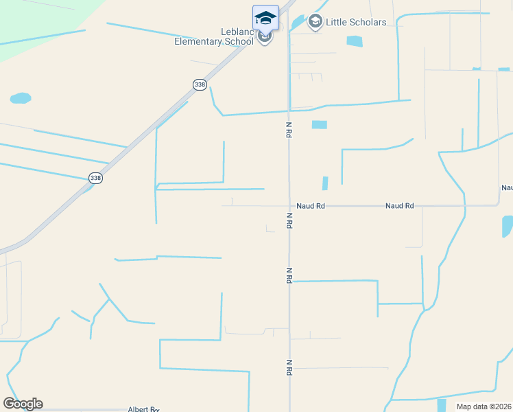map of restaurants, bars, coffee shops, grocery stores, and more near 4601 Naud Road in Abbeville