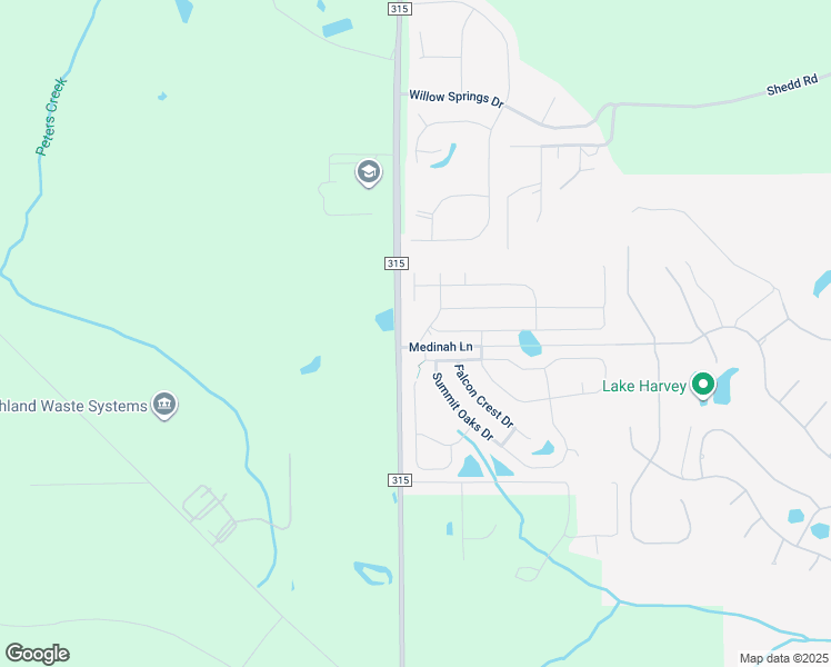 map of restaurants, bars, coffee shops, grocery stores, and more near 3507 Twin Falls Drive in Green Cove Springs