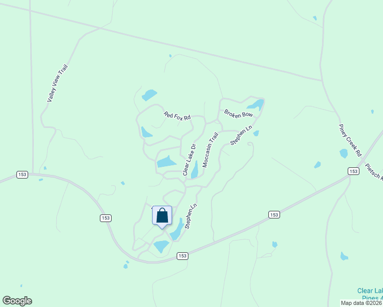 map of restaurants, bars, coffee shops, grocery stores, and more near 901 Moccasin Trail in La Grange