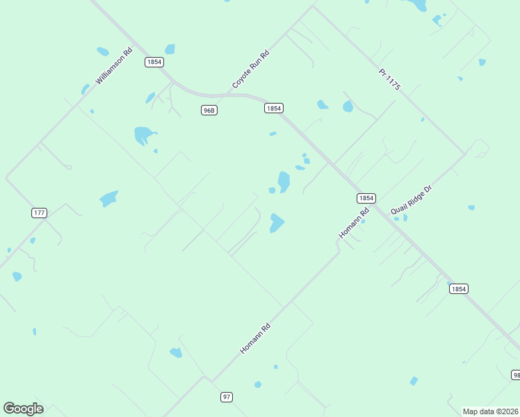 map of restaurants, bars, coffee shops, grocery stores, and more near 350 Pr 1195 in Lockhart