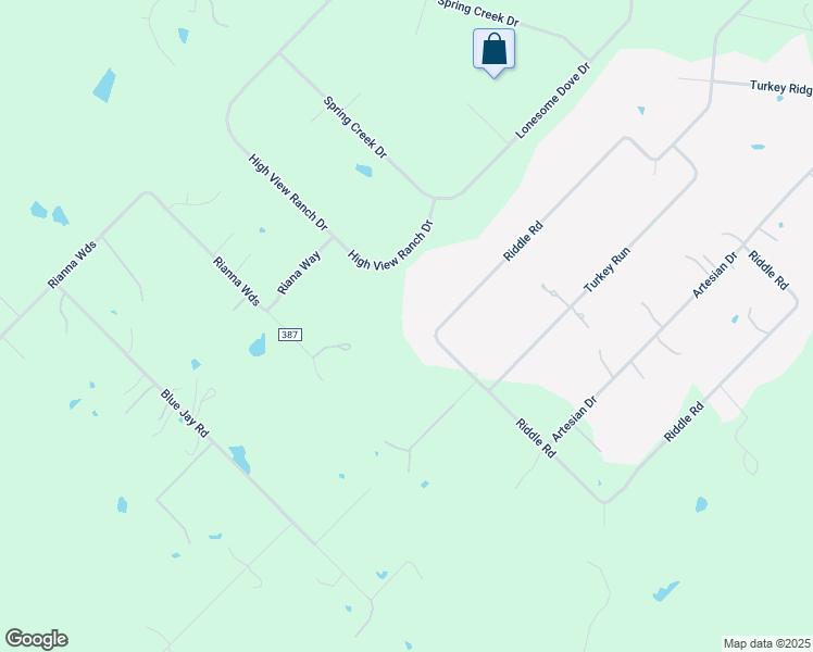map of restaurants, bars, coffee shops, grocery stores, and more near 368 Riddle Road in Cedar Creek