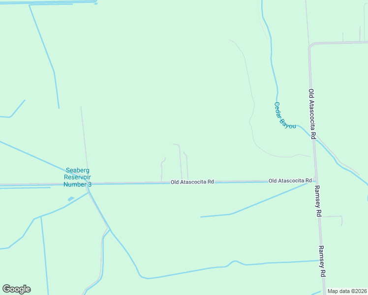 map of restaurants, bars, coffee shops, grocery stores, and more near 3603 Old Atascocita Road in Crosby