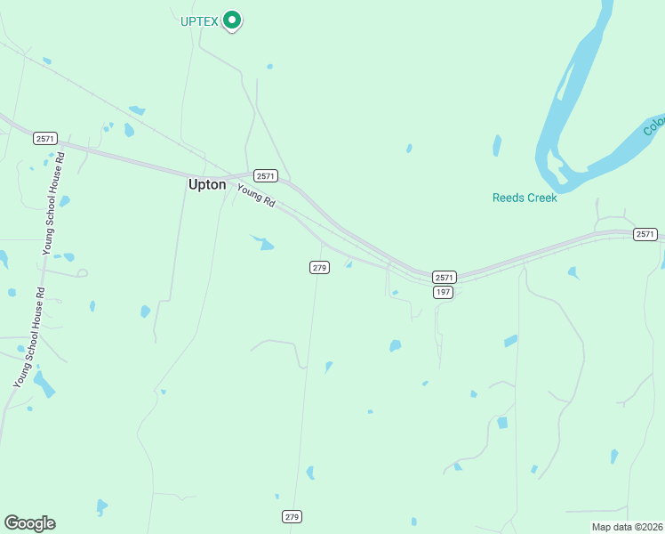 map of restaurants, bars, coffee shops, grocery stores, and more near 185 Young Road in Smithville