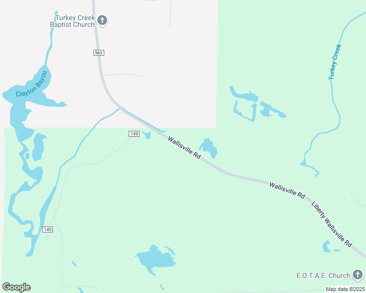 map of restaurants, bars, coffee shops, grocery stores, and more near 2410 Farm to Market Road 563 in Liberty