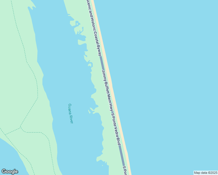map of restaurants, bars, coffee shops, grocery stores, and more near 2823 South Ponte Vedra Boulevard in Ponte Vedra Beach