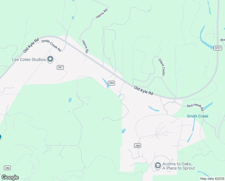 map of restaurants, bars, coffee shops, grocery stores, and more near 150 Arrowlake Road in Wimberley