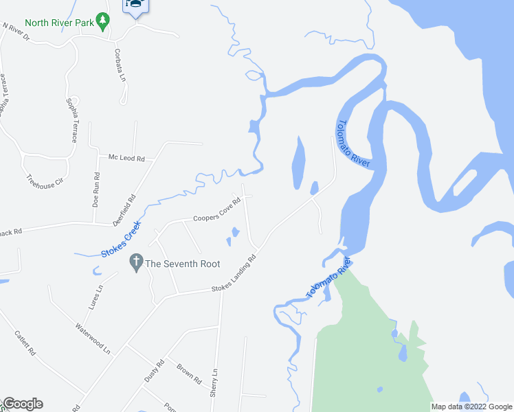 map of restaurants, bars, coffee shops, grocery stores, and more near 520 Coopers Cove Road in St. Augustine