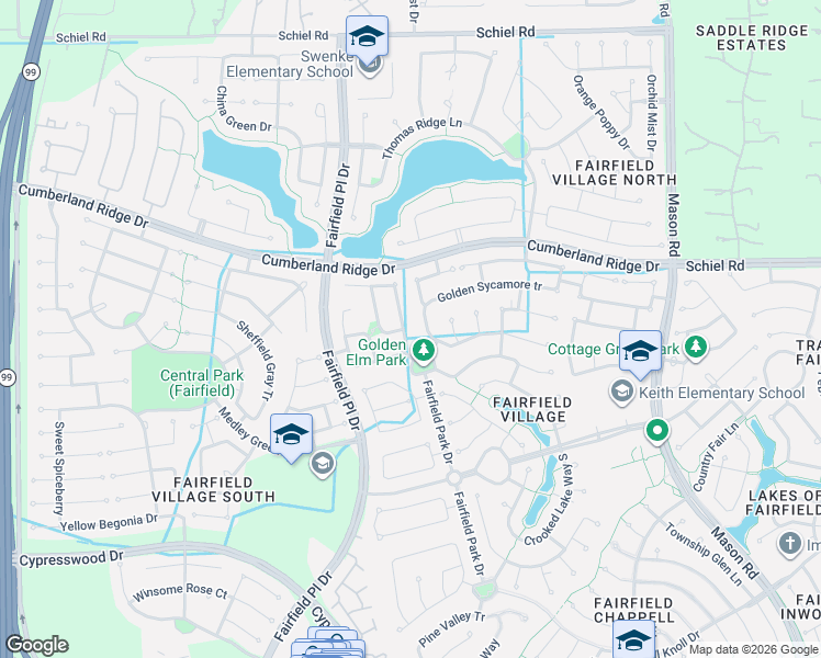 map of restaurants, bars, coffee shops, grocery stores, and more near 21918 Golden Cedar Drive in Cypress