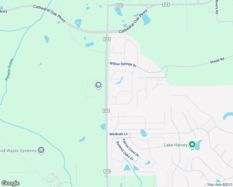 map of restaurants, bars, coffee shops, grocery stores, and more near 3682 County Road 315 in Green Cove Springs