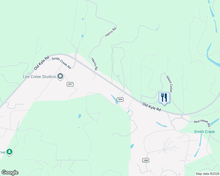 map of restaurants, bars, coffee shops, grocery stores, and more near 2660 FM 3237 in Wimberley